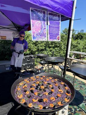 Ube Paella