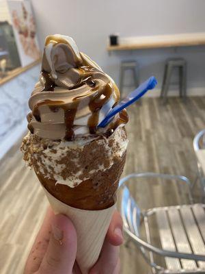 The Tiramisu Twister Cone