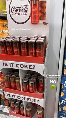 Coca Cola with Coffee ?!?!