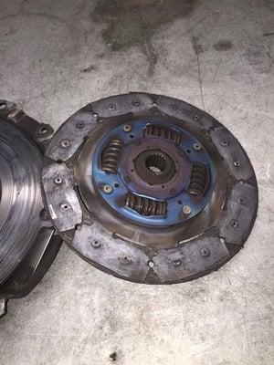 2008 Honda Civic Clutch. All of the clutch fiber is gone!