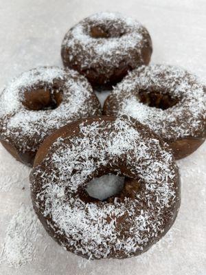 The "Unreal Bagel" chocolate-coconut