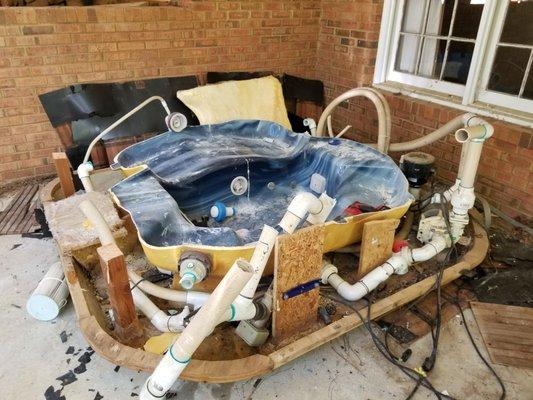 Hot Tub Removal