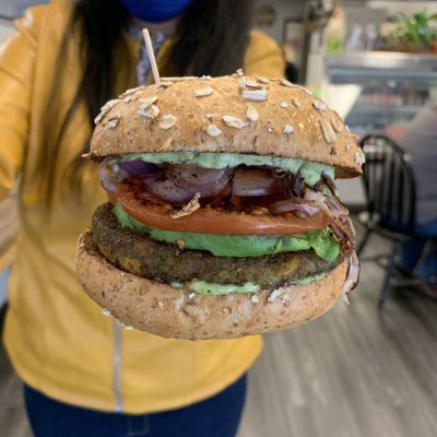 Vegan burger