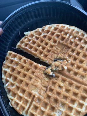 Metal hook in our waffle today...