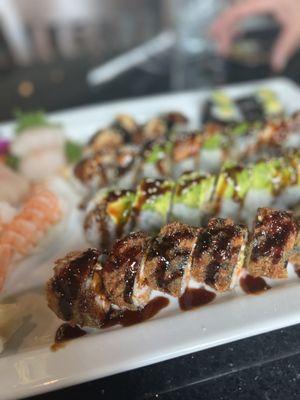 Black dragon roll