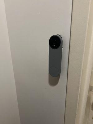 Doorbell installed