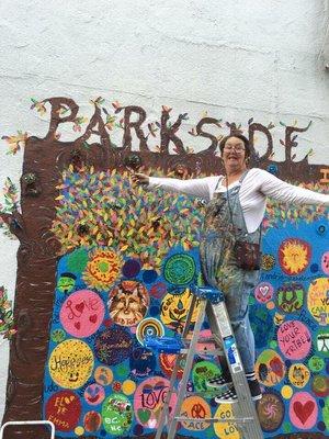 Parkside market community mural