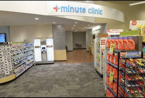 Cvs minute clinic by south lake hospital on corner