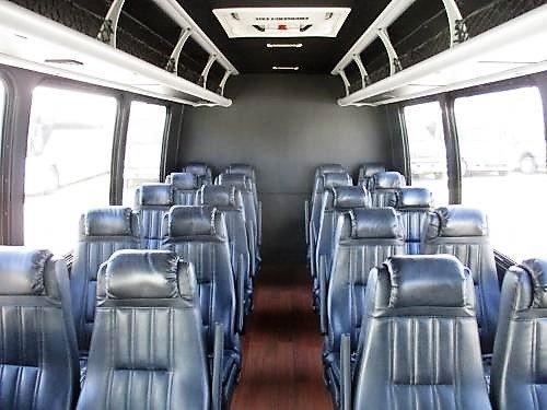 23 AND 24 PASSENGER MINI-COACH INTERIORS