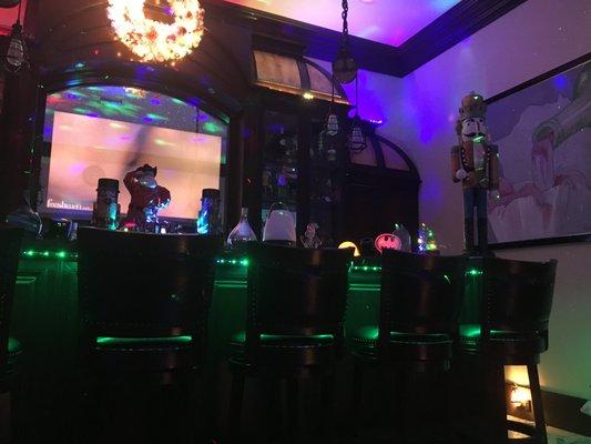 My bar area