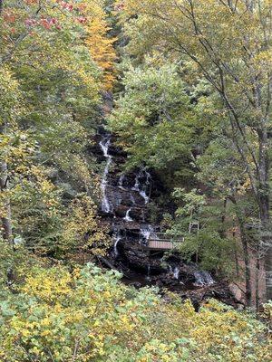 Water fall at Vogel State Park