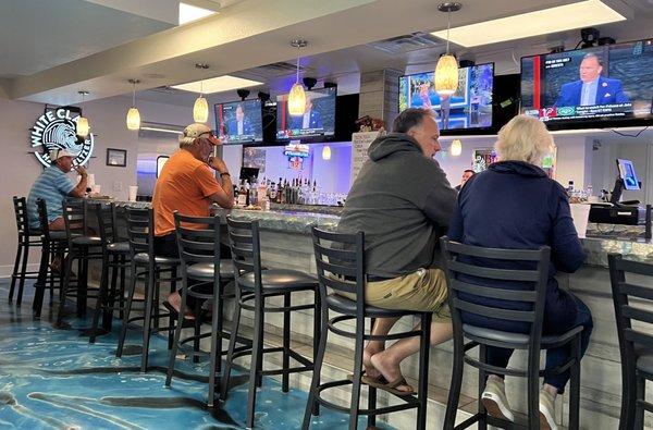 Bar area, this is new since my last visit.