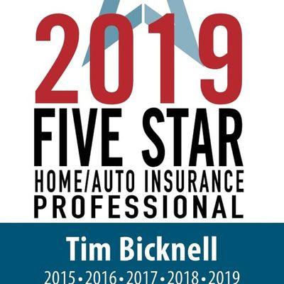 Five Star Professional for 5 consecutive years