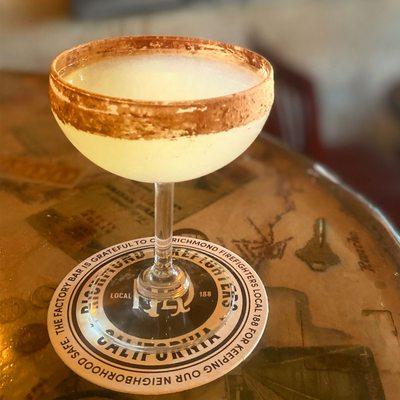 Monkey Do
 Flor de Cana 4yr, Lime Juice, Combier Banana Liqueur, Simple Syrup