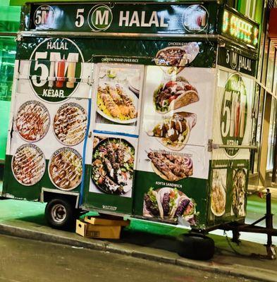 5 M Halal Kebab Cart