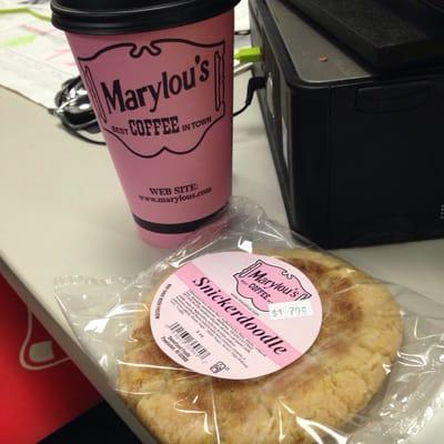 Latte and a cookie