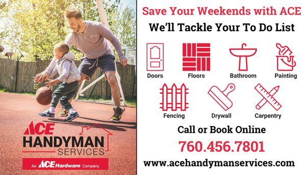 Ace Handyman Services San Diego North County