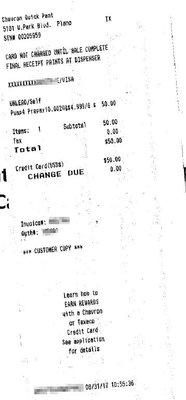 Was Price Gouged on 8.31.2017 at this location.  This is illegal per AG: https://www.texasattorneygeneral.gov/cpd/price-gouging