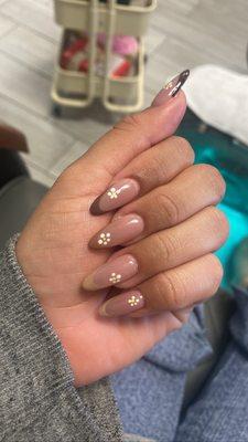 what i got, i'm so happy and obsessed with my nails these are also gel-x by the way got them done by jacqueline