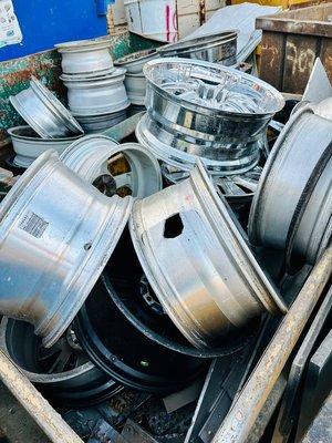 Aluminum Wheels Recycle  in Sun Valley