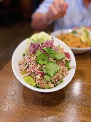 Chicken larb