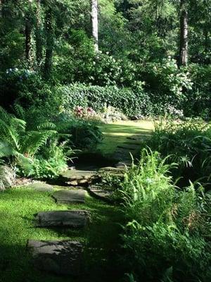 One of the many secret paths in this enchanting garden