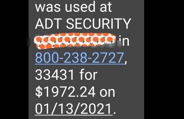 Charge on my card for removing equipment that fell under warranty. Still trying to correct this after it was misappropriately charged.