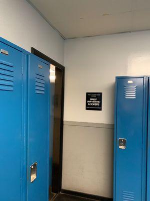 Locker rooms