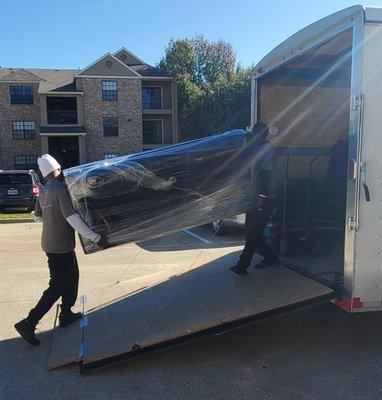 We offer specialized trailers with low loading ramps for those especially big items.