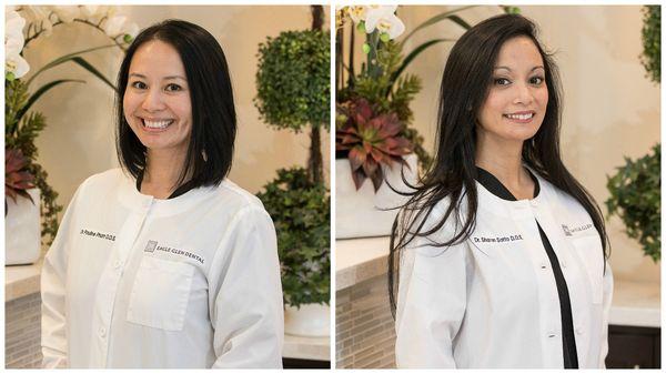 Left: Dr. Pauline Pham Right: Dr. Beverly Sotto