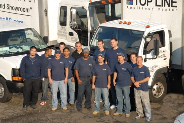 installation and service staff