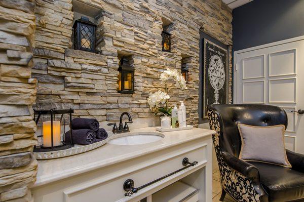 Aesthetician room at EuroTan Spa Stockdale