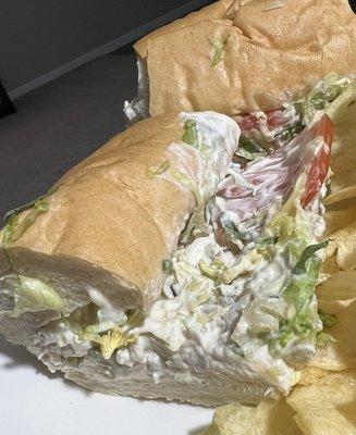 Chicken salad sub