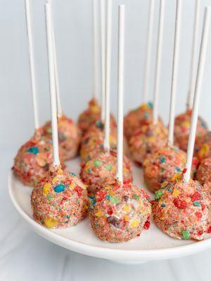 Fruity Pebble Cake Pops