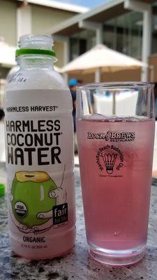 LOVE this Harmless Coconut Water!