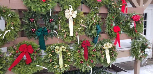 Wreaths,wreaths and more wreaths on order for 2021!