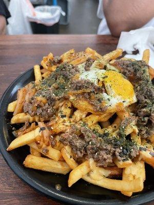 Bulgogi Beef Kimchi Fries