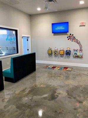 Lobby play area.