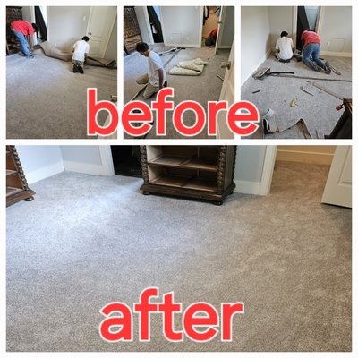 Carpet and pad installation ph 832 435 0305