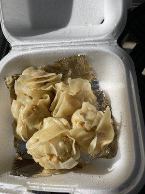 Steamed dumplings, so good!