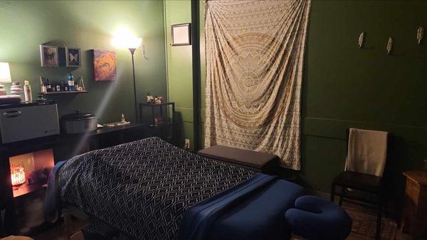 Three different massage rooms and fabulous spaces.  Massage Therapists are wonderful.