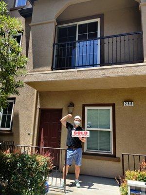 Congrats to my awesome client Dave!  After being outbid twice, we weren't gonna lose this one!  Appraised right where we need it.