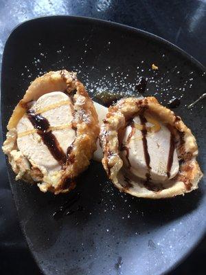 Fried ice cream