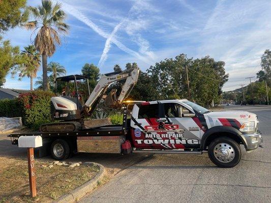 We tow all types of equipment!