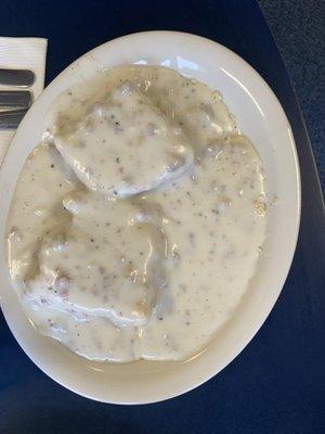 Biscuits and gravy!