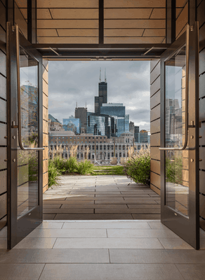 3Eleven Doors to Chicago Skyline