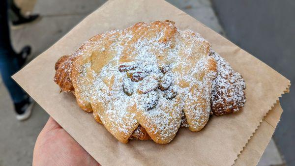 The Pistachio Berry Twice-Baked Croissant was a bit disappointing.