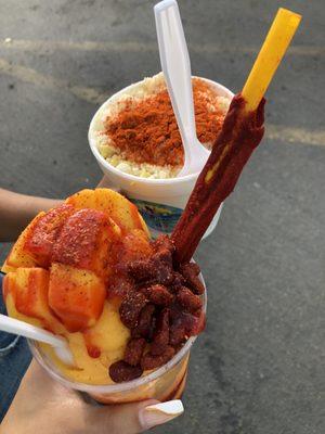 Elote and Mangonada