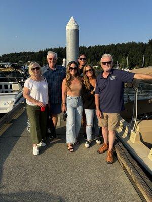 Our group for the Gig Harbor Cruise!