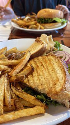 Rustic Club sandwich